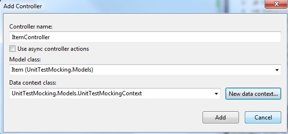 Add ENtity Framework Controller
